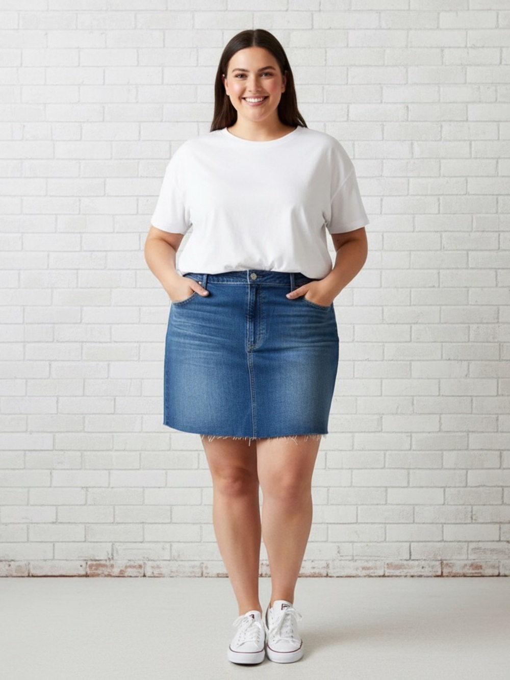 GAP Blue Denim Skirt